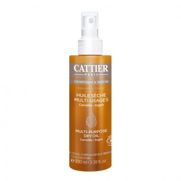 CATTIER - Soin du Corps Huile S&egrave;che Multi-Usages Sublime Alchimie Bio 100ml