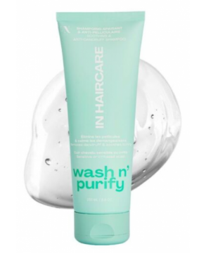 IN HAIRCARE - Wash n' purify Shampoing apaisant & antipelliculaire 250ml