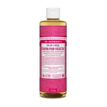 DR BRONNER'S - SAVON PUR VEGETAL Rose 473ML