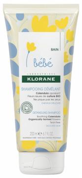 KLORANE Bébé - Shampoing démêlant  200ml
