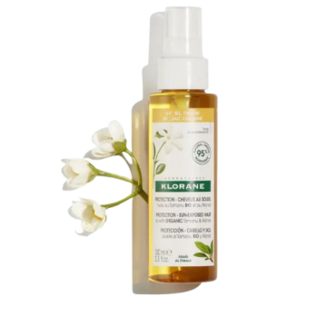 KLORANE - Spray huile protectrice cheveux tamanu bio et monoi 100ml