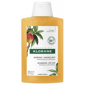 KLORANE - Shampoing nutritif au beurre de mangue 200ml