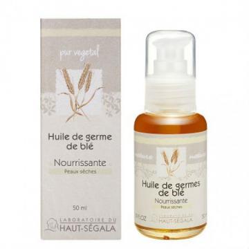 HAUT SEGALA - Les huiles v&eacute;g&eacute;tales brute de germes de bl&eacute; 50ml
