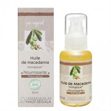 HAUT SEGALA - Les huiles v&eacute;g&eacute;tales de macadamia vierge biologique 50ml