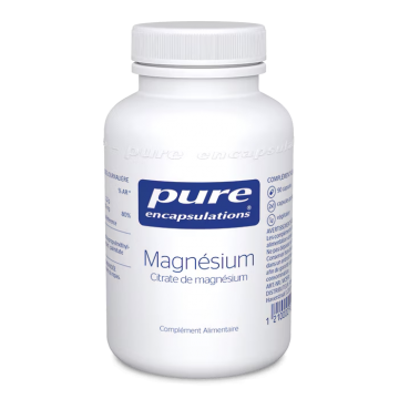 PURE Encapsulations - Magnésium - Citrate de magnésium 90 capsules