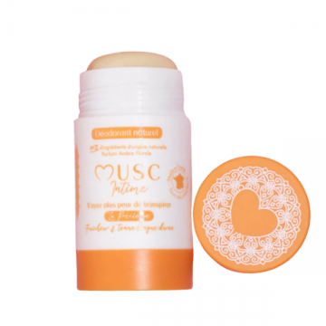 MUSC INTIME - Déodorant Amber Flower La Précieuse 50g