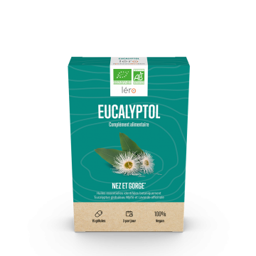 L&Eacute;RO - Eucalyptol - Nez et Gorge 15 capsules 3 par jour