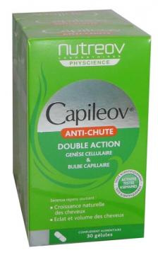 CAPILEOV - Anti-Chute Double Action 3 boîtes de 30 gélules