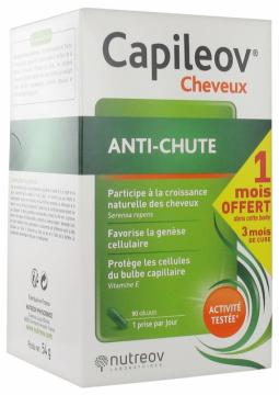 CAPILEOV Cheveux -  Anti-Chute - 90 gélules