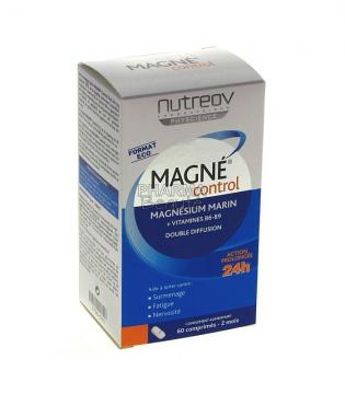 NUTREOV - MAGNE CONTROL - Magnésium marin 60 comprimés