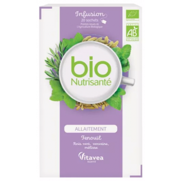 NUTRISANTE - Infusion Allaitement Bio 20 sachets