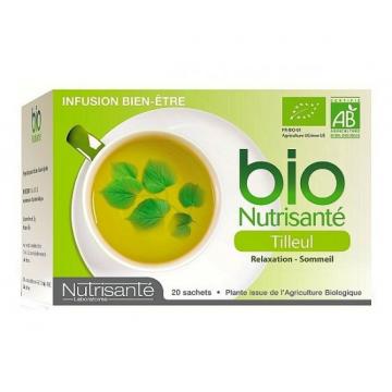 NUTRISANTE - Infusion Bio Tilleul 20 sachets