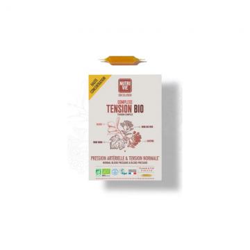 NUTRIVIE - COMPLEXE TENSION - Pression artérielle et tension normale 20 ampoules