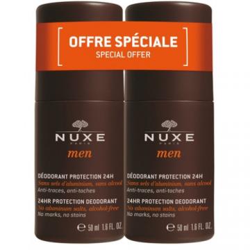 NUXE - MEN deodorant protection 24h 2x50ml