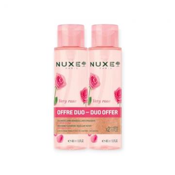 NUXE - Very rose - Eau Micellaire Apaisante 3en1 Lot de 2 x 400 ml