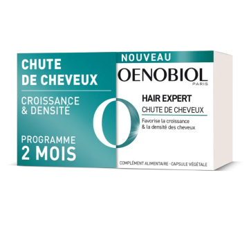 OENOBIOL - Hair Expert - Chute de Cheveux Programme 2 mois 2x60 capsules