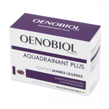 OENOBIOL - Aquadrainant Plus  - Pour des jambes légères 45 capsules