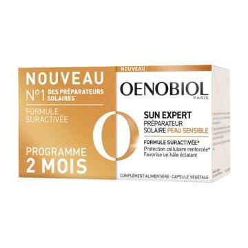 OENOBIOL - Sun Expert - Préparateur Solaire Peau sensible 2x30 capsules
