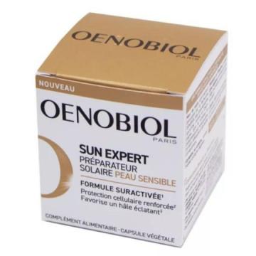 OENOBIOL - Sun Expert - Préparateur Solaire Peau sensible 30 capsules