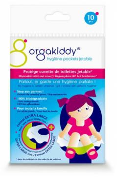 ORGAKIDDY - PROTEGE CUVETTE WC POCHETTEX10