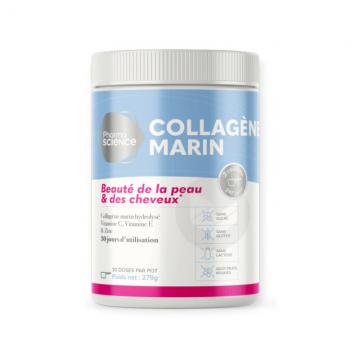 PHARMASCIENCE - Collag&egrave;ne Marin - Poudre 30 jours 279g