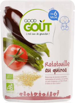 GOOD GOUT - PLAT ratatouille quinoa 190g