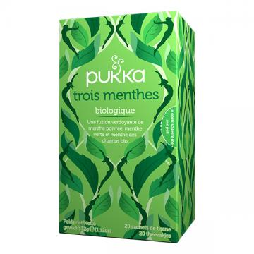 PUKKA - INFUSION 3 menthes 20 sachets