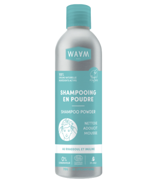 WAAM MAGIC POWDER - Shampoing en poudre bio doypack 70g