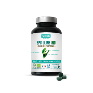 NUTRIVIE - Spiruline Bio 200 comprimés