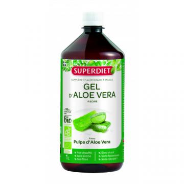 SUPERDIET - Gel d'Aloe Vera Bio 1L