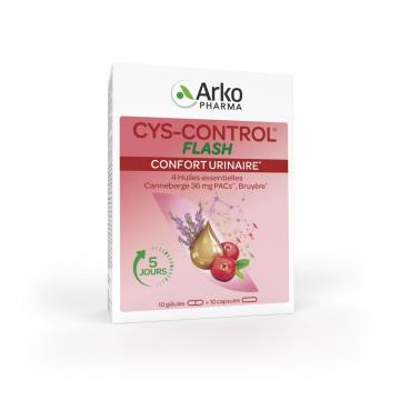 ARKOPHARMA - CYS-CONTROL FLASH - Confort urinaire 10 gélules